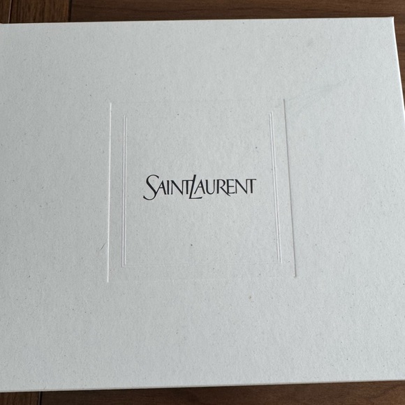 Saint Laurent Black Quilted Clutch with Gold Chain - Picture 5 of 5